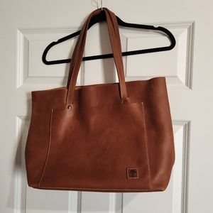 Oak River - Simple Tote - Leather